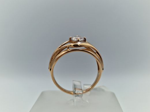Золотое кольцо, 2.68 г, разм. 17.5