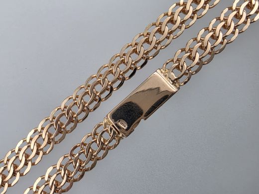Золотая цепочка, 21.31 г, разм. 47