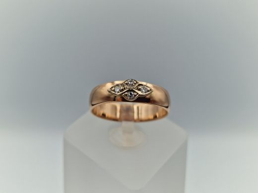 Zelta gredzens, 3.38 g, izm. 17.5