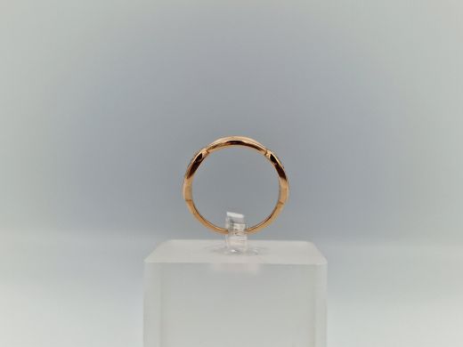 Золотое кольцо с цирконом, 2.6 г, разм. 16.5