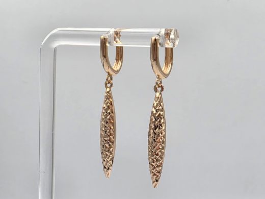 Золотые серьги, 2.96 г