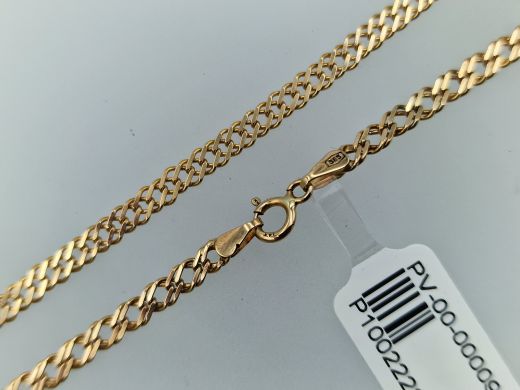 Zelta ķēdīte, 6.35 g, izm. 45