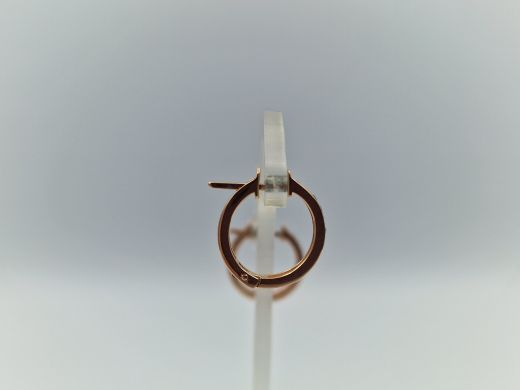 Zelta auskari ar cirkoniju, 2.45 g