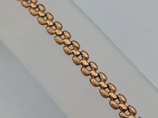 Zelta rokassprādze, 6.13 g, izm. 18.5