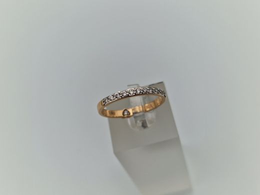 Zelta gredzens, 1.64 g, izm. 17