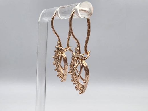 Zelta auskari, 2.34 g