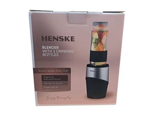 henske Blender With 2 Drinking Bottles