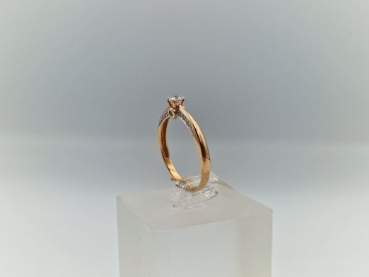 Zelta gredzens, 1.66 g, izm. 17.5