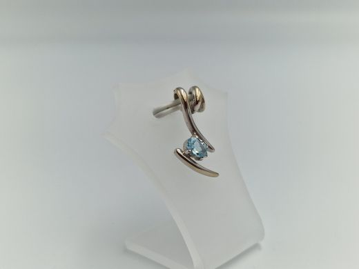 Zelta kulons ar topāzu, 1.89 g