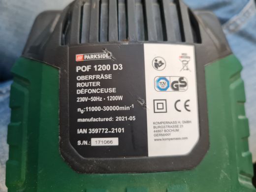Parkside Pof 1200 D3