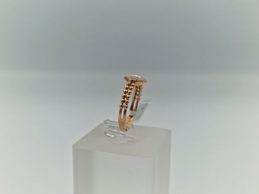 Zelta gredzens, 1.82 g, izm. 17