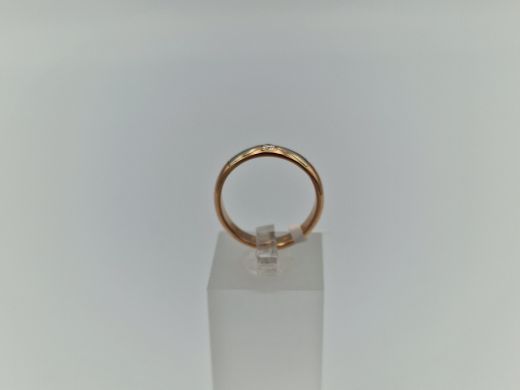 Zelta gredzens ar briljantu, 2.93 g, izm. 16