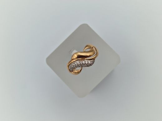 Zelta gredzens, 1.53 g, izm. 16.5