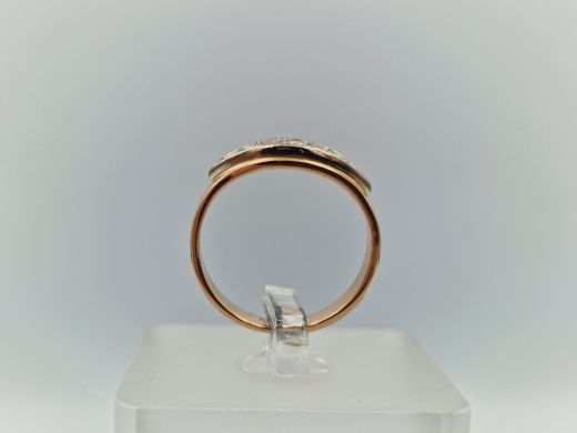 Zelta gredzens ar briljantu, 2.89 g, izm. 16