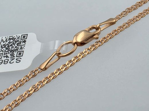 Gold chain, 2.92 g, size 55 cm