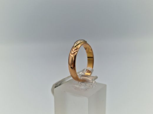 Zelta gredzens, 3.39 g, izm. 18