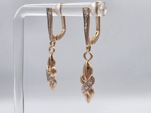 Золотые серьги, 3.50 г