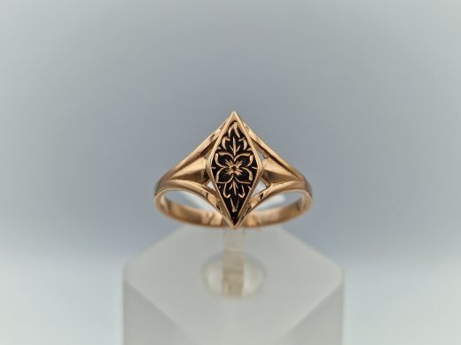 Zelta gredzens, 2.68 g, izm. 18.5