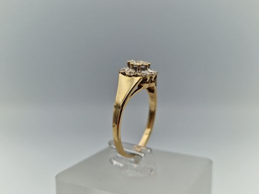 Zelta gredzens, 1.97 g, izm. 17.5