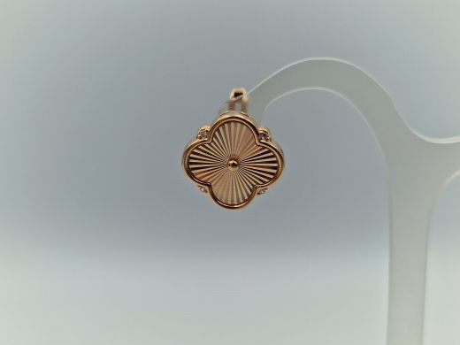 Zelta auskari ar cirkoniju, 3.7 g