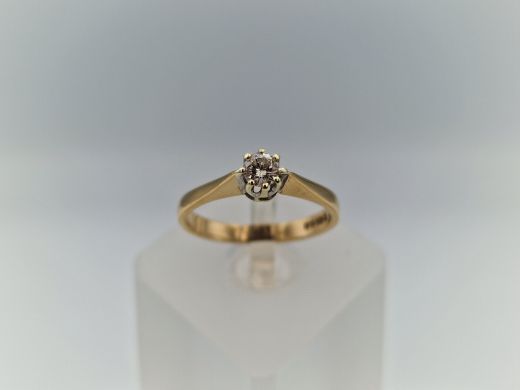 Zelta gredzens, 1.93 g, izm. 16.5