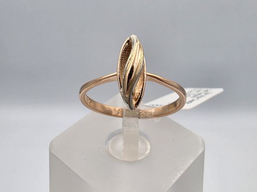 Золотое кольцо, 2.1 г, разм. 17.2