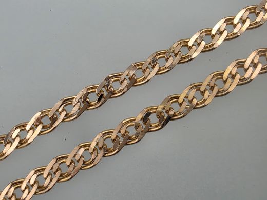 Zelta ķēdīte, 13.65 g, izm. 62 cm