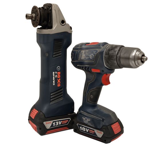Bosch GWS 18-125; GSR 18v -60c 