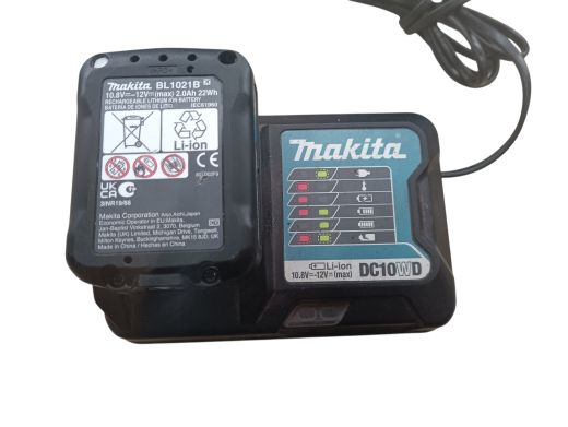 Makita Bl1021B+Dc10Wd