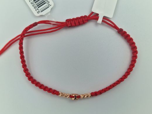 Zelta rokassprādze ar cirkoniju, 1.07 g