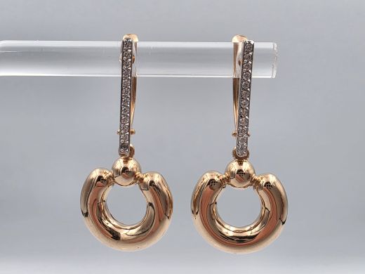 Золотые серьги, 3.80 г