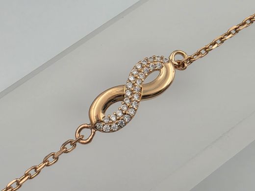Zelta rokassprādze, 2.86 g, izm. 20 cm