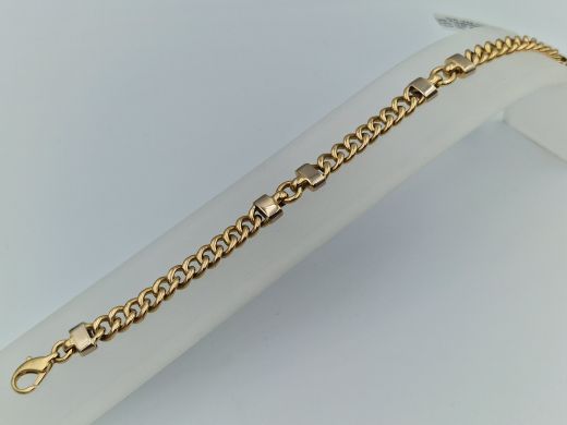 Zelta rokassprādze, 22.88 g, izm. 19