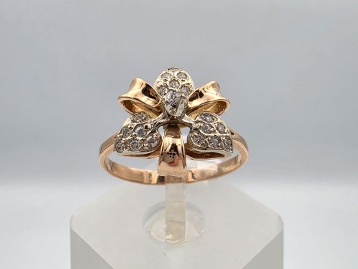 Zelta gredzens, 3.61 g, izm. 18.5