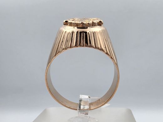 Gold ring, 10.40 g, size 21
