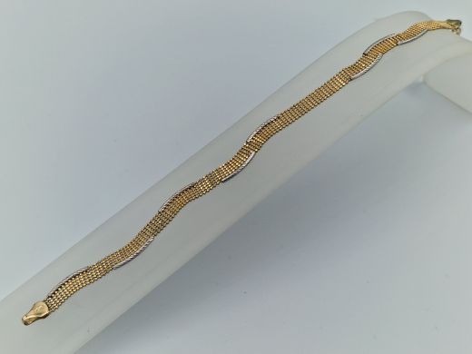 Gold bracelet, 5.77 g, size 21