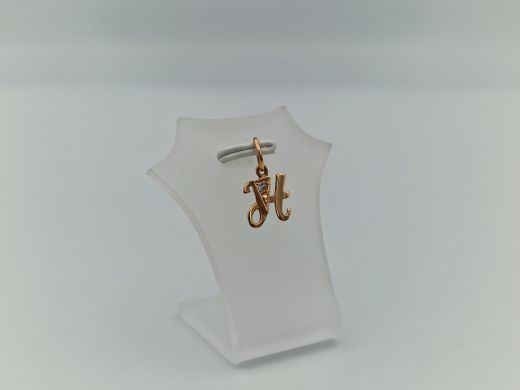 Zelta kulons ar cirkoniju, 0.63 g