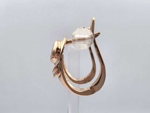 Золотые серьги, 3.76 г