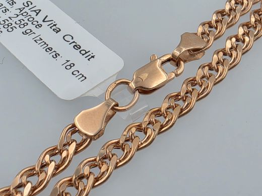 Gold bracelet, 2.58 g, size 18 cm