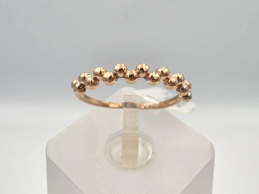 Zelta gredzens, 1.08 g, izm. 17