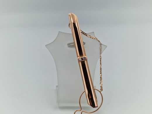 Zelta kulons ar cirkoniju, 4.1 g