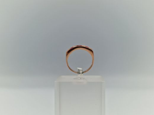 Zelta gredzens ar cirkoniju, 1.92 g, izm. 16.5