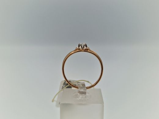 Zelta gredzens, 1.55 g, izm. 18