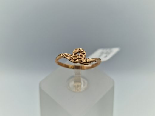 Zelta gredzens, 1.26 g, izm. 15.5