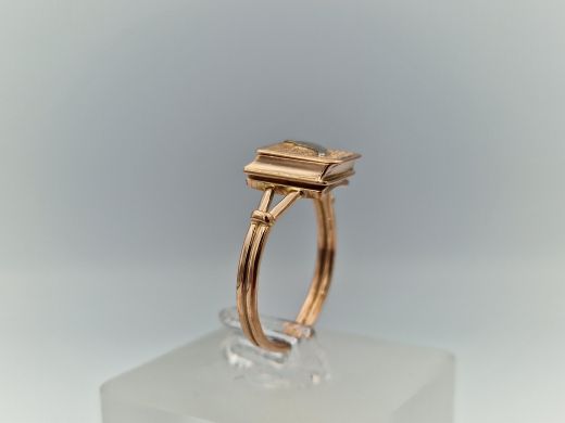 Zelta gredzens, 3.43 g, izm. 17.5