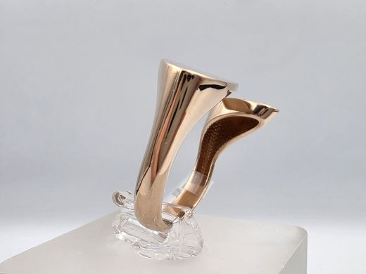 Gold ring, 5.12 g, size 17.5