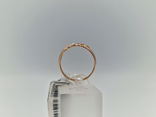 Zelta gredzens, 1.61 g, izm. 17.5