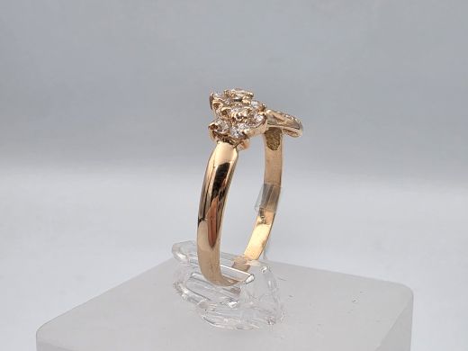 Zelta gredzens, 1.73 g, izm. 17