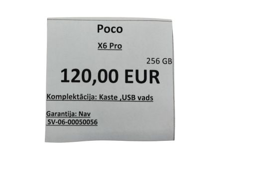 Poco X6 Pro 256 gb