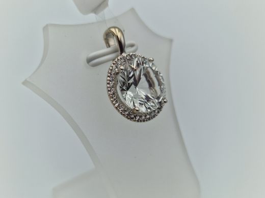 Zelta kulons ar cirkoniju, 3.39 g